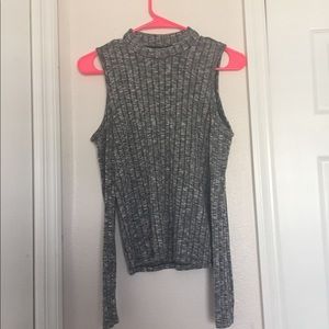 Open shoulder sweater!!